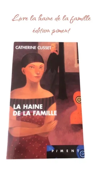 Livre la haine de la famille édition piment 📕