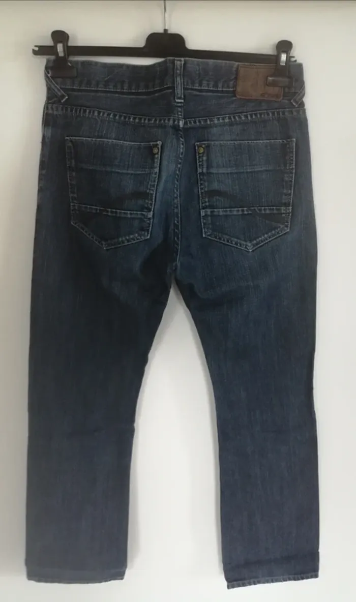 Jean regular fit celio bleu - photo numéro 7