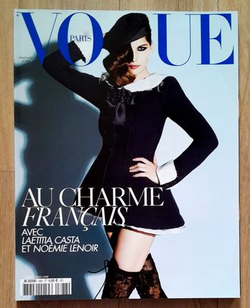 Magazine Vogue n°888 juin juillet 2008 au charme français