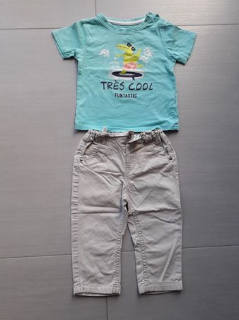 Tenue été garçon 18 mois