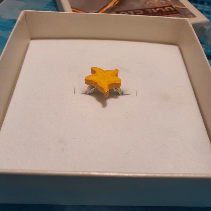 Bague orteil étoile de mer ajustable