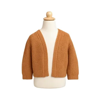 Gilet moutarde taille 4 ans
