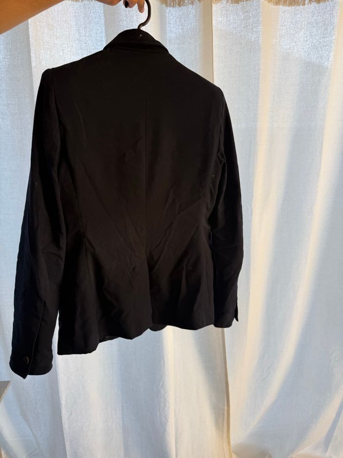 Blazer bleu mango M - photo numéro 3