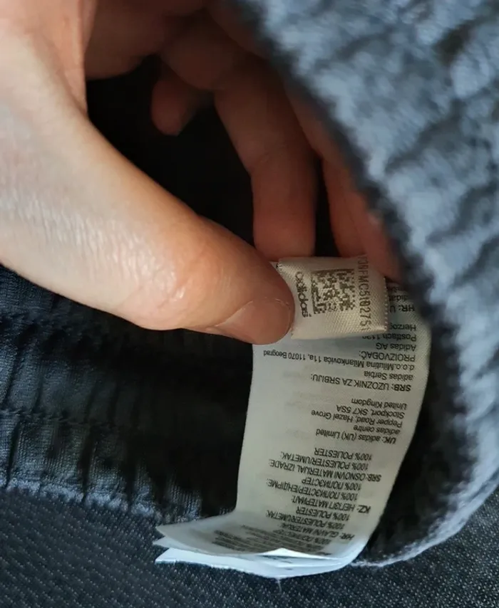 Pontalon de sport Adidas taille L jambes larges - photo numéro 6