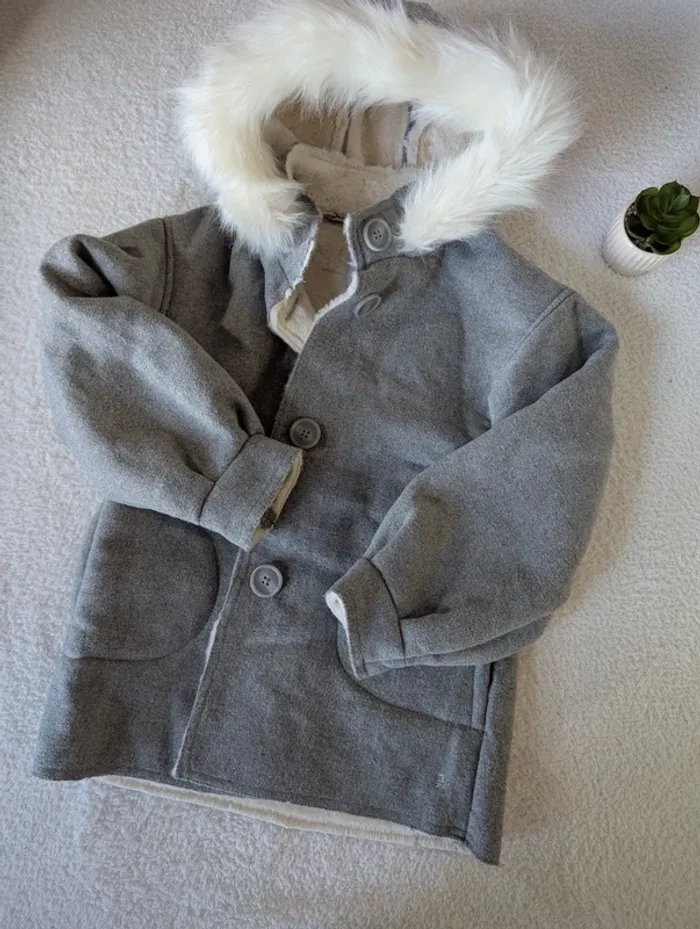 🩶 Manteau Okaïdi – 8 ans