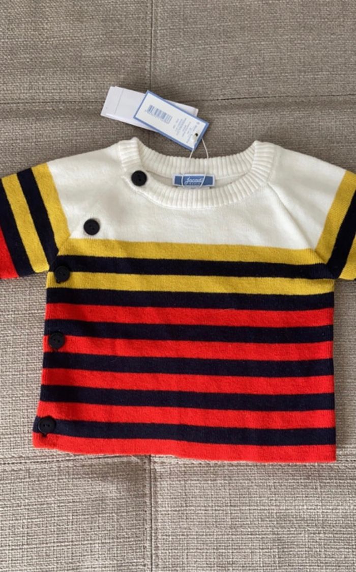 Pull à rayure Jacadi - photo numéro 3