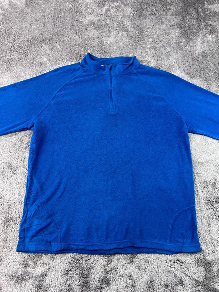 Pull polaire de sport Reebok bleu – Taille XL Homme Outdoor - photo numéro 6