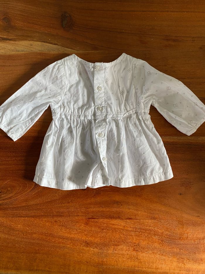 Robe blanche dpam - photo numéro 2