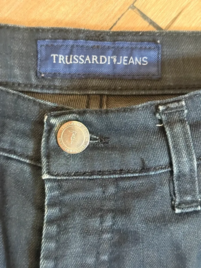 Jean femme Trussardi Jeans - Taille 36/38 - Noir - photo numéro 7