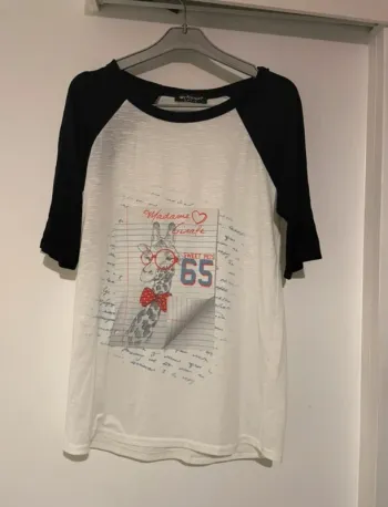 T-shirt girafe my fashion paris taille 36-S