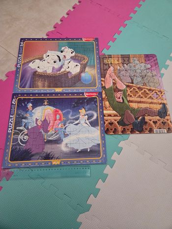 3 maxi puzzles Disney
