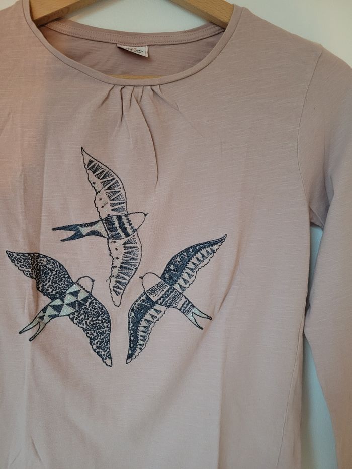 💗 Adorable T-shirt manche longue Tape à l'œil taille 14 ans