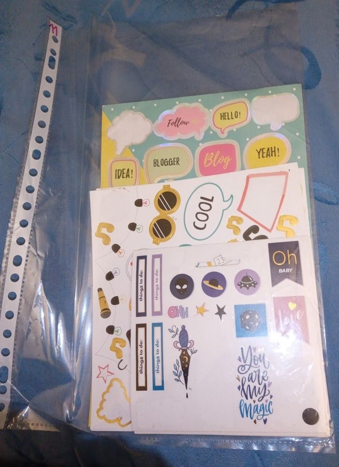 Lot de plusieurs planche de stickers - photo numéro 6