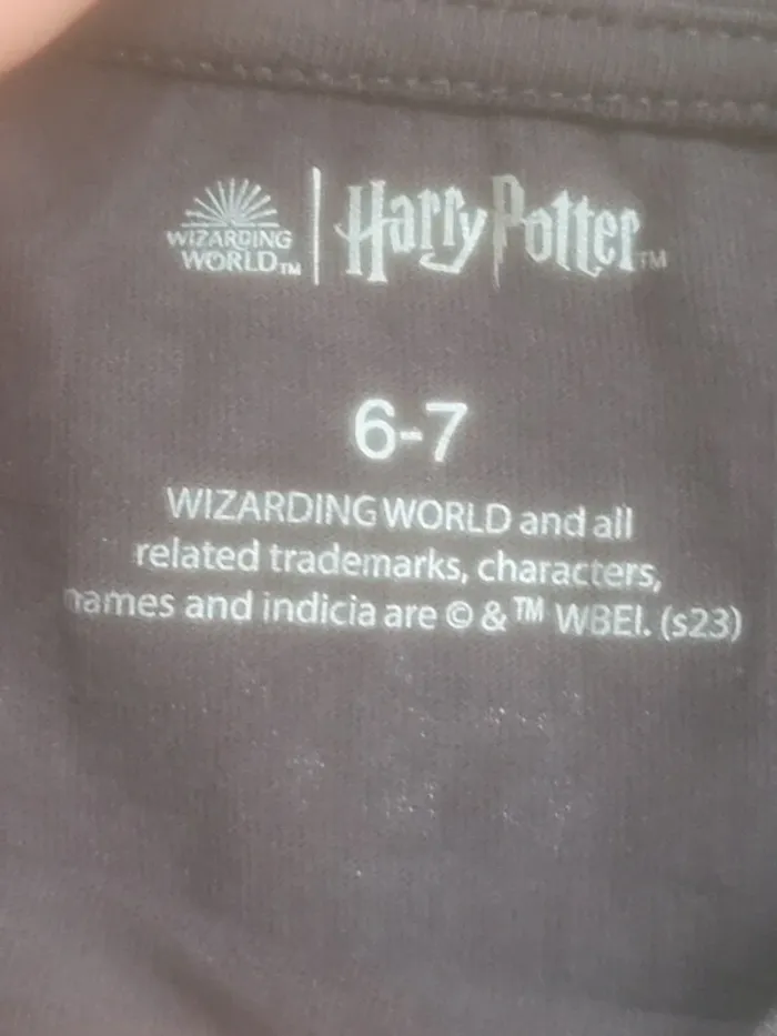 T-shirt col rond manches courtes Harry Potter 6ans - photo numéro 5