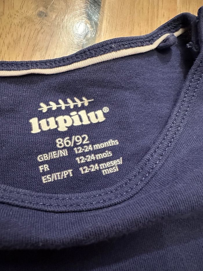 T-Shirt Manches Longues Lupilu 24 Mois - photo numéro 4