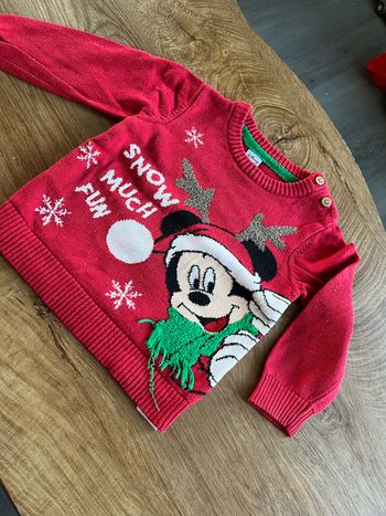 Pull de noël Mickey