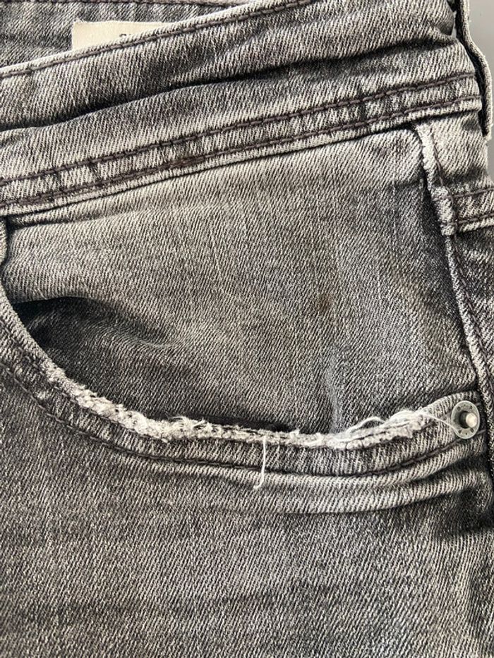 Jean slim gris homme Pull & Bear - photo numéro 10