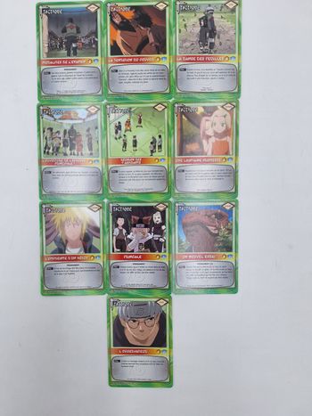 Lot 116 : 10 x Naruto FR Vintage 2006