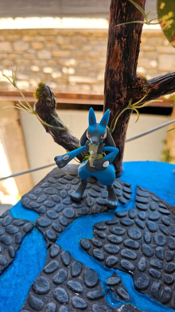 Super figurine Pokemon Nintendo lucario