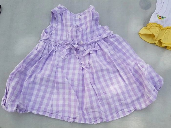 Lot de 2 robes fille 6 mois - photo numéro 3