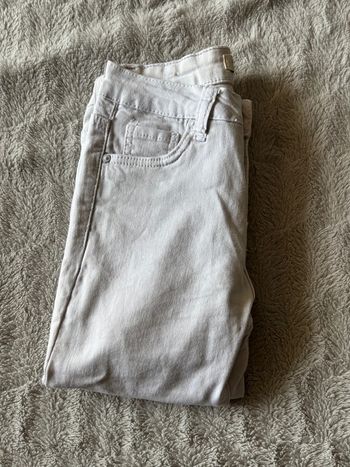 👖 Jolie jeans skinny blanc shiny design Taille S👖