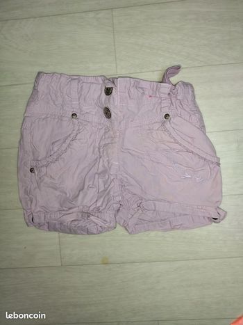 Short 4 ans kiabi