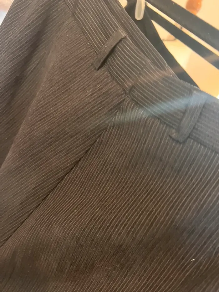 Pantalon noir velours - photo numéro 4