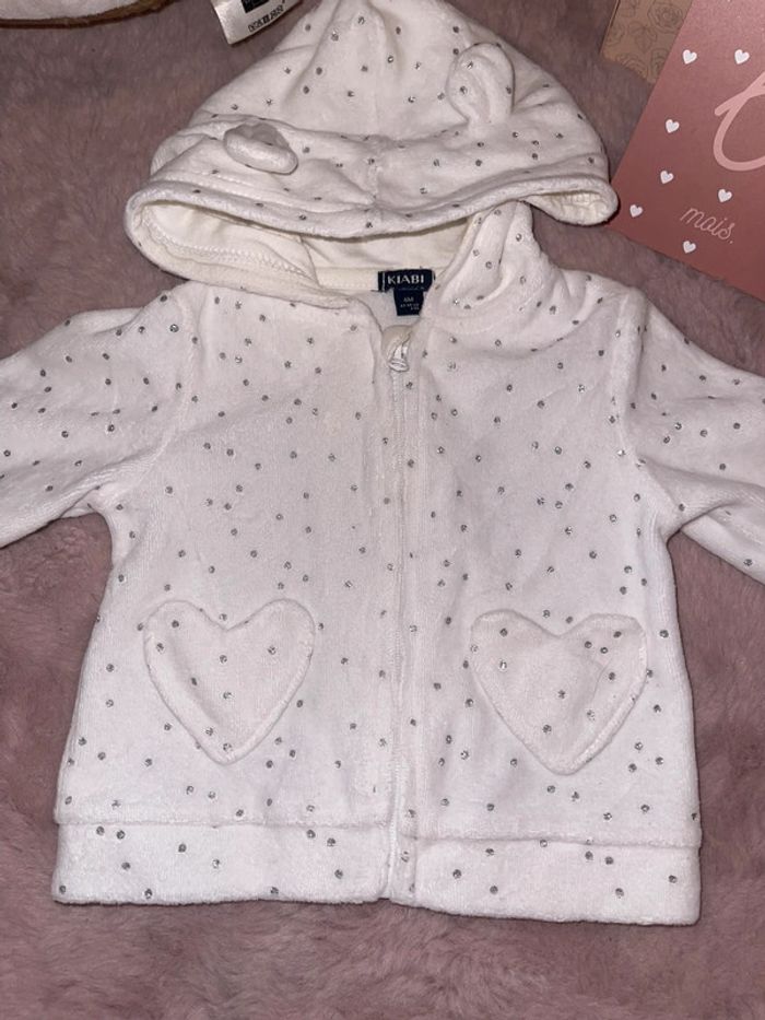 Gilet à zip 6mois - photo numéro 2