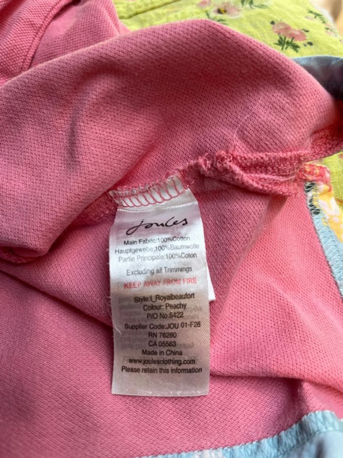 Polo Joules rose  taille s - photo numéro 8