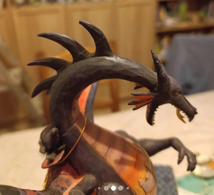 Figurine Maléfique dragon Disney tradition Jim Shore - photo numéro 4