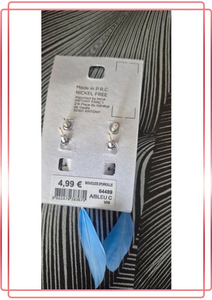 Boucles d'oreilles - photo numéro 2