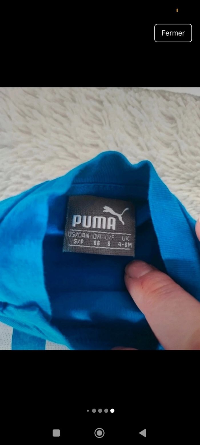 Ensemble puma taille 4-6 mois - photo numéro 6