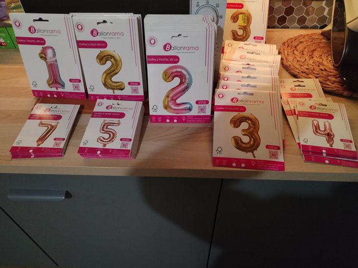 Ballons anniversaire - photo numéro 3