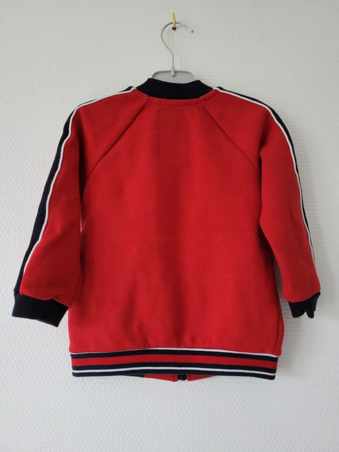 Veste rouge IKKS 3 ans TBE - photo numéro 4
