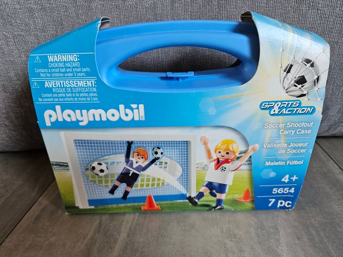 Playmobil 5654 Valisette Footballeur Neuf