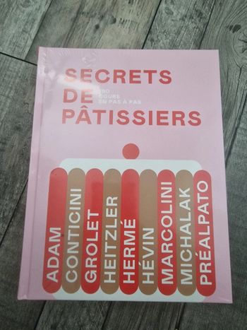 Livre pâtisserie