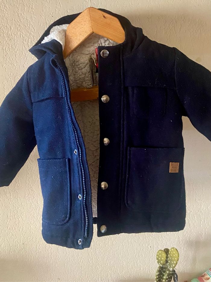 Beau petit manteau fourré , de marque klabi - photo numéro 2
