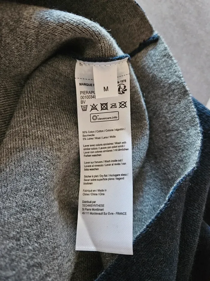 Pull Tbs taille M - photo numéro 4
