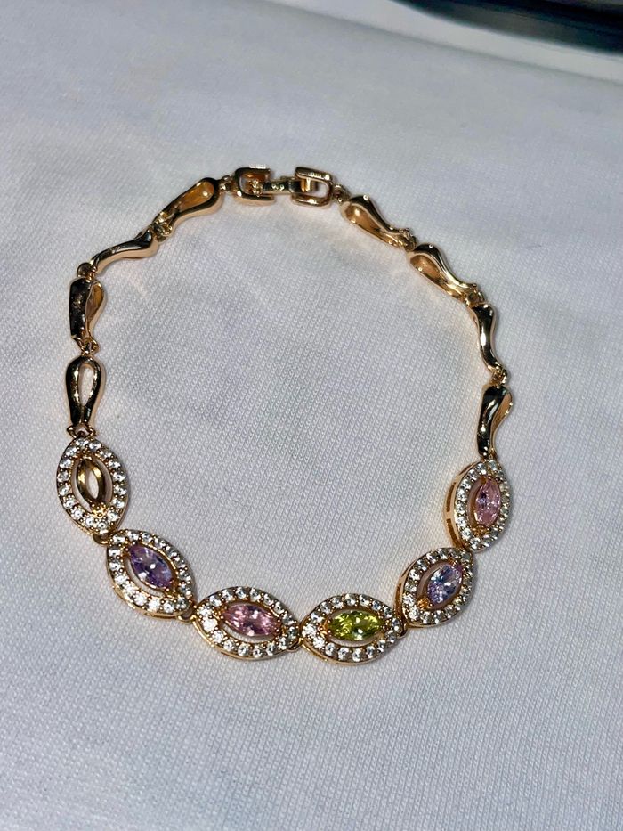Bracelet plaqué or - photo numéro 3