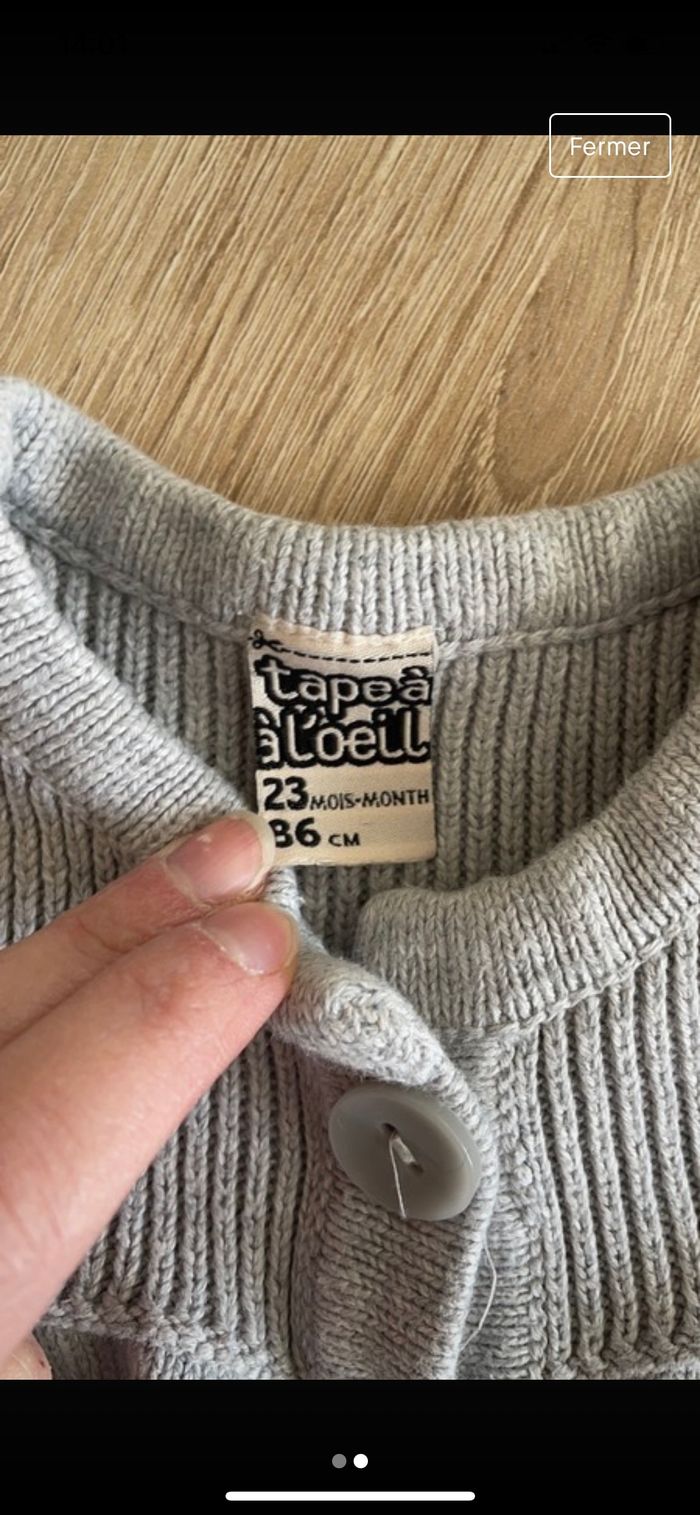 Gilet garçon Tape à l’Oeil - photo numéro 2