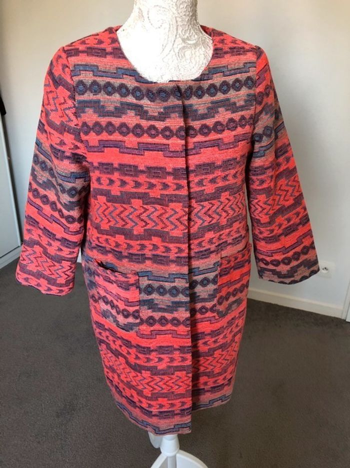 Manteau Parfait Etat coloré taille M - photo numéro 2