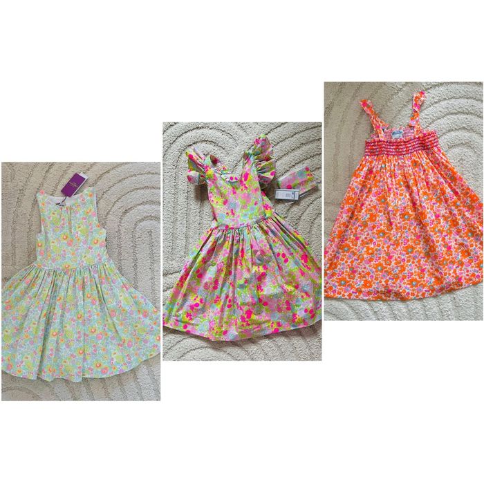 Lot de trois robes Jacadi taille 6 ans