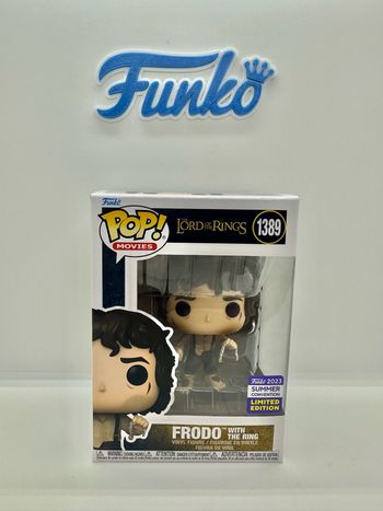 Funko Pop The Lord of the Rings Frodo With The Ring 1389 Summer Convention 2023