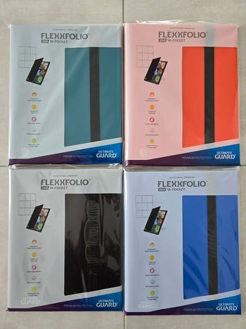 Lot de 4 portfolios Ultimate Guard Flexxfolio 360