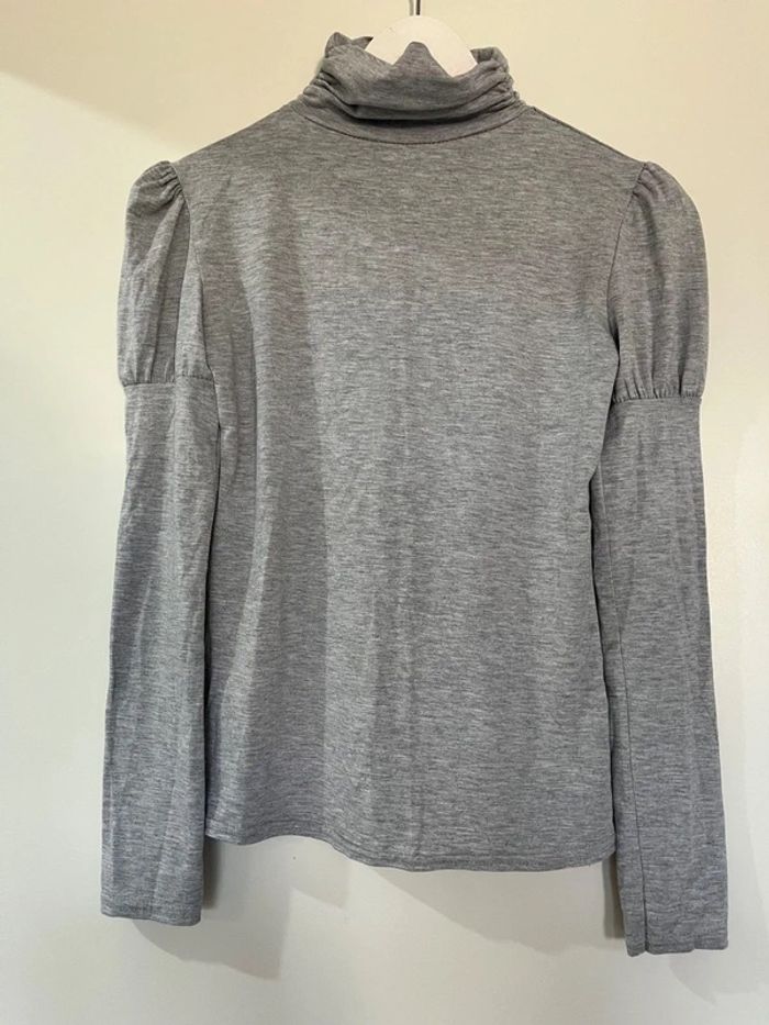 Lot de 2 sous pulls col roulé Femme Taille unique Noir et Gris - photo numéro 2