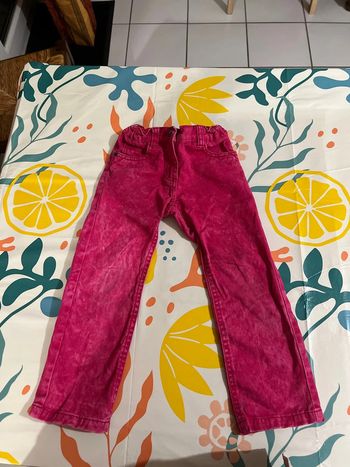 Pantalon rose fille