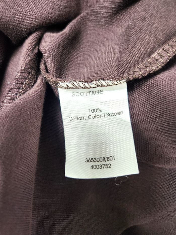 Polo Scottage Brun Manches Longues - Taille L - photo numéro 5