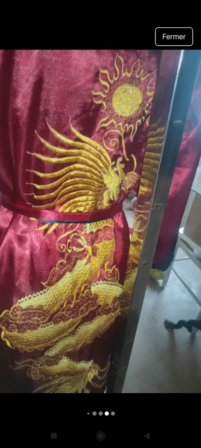 Magnifique kimono réversible f45 - photo numéro 4