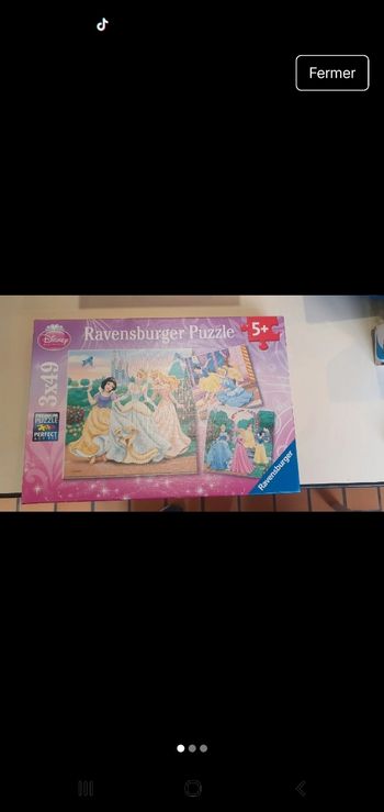 Puzzle princesses Dysney