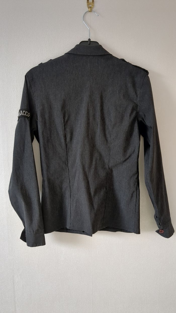 Chemise stretch grise 14 ans - photo numéro 3